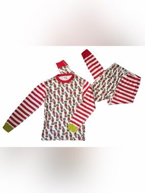 Hanna Andersson Grinch Pajamas 100% Organic Cotton Women’s Size Small Shirt Pant